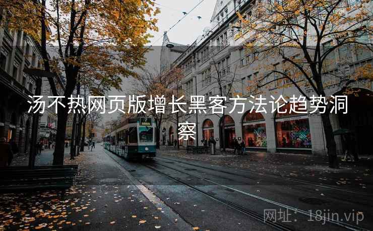 详细阅读:汤不热网页版增长黑客方法论趋势洞察 汤不热网页版增长黑客方法论趋势洞察